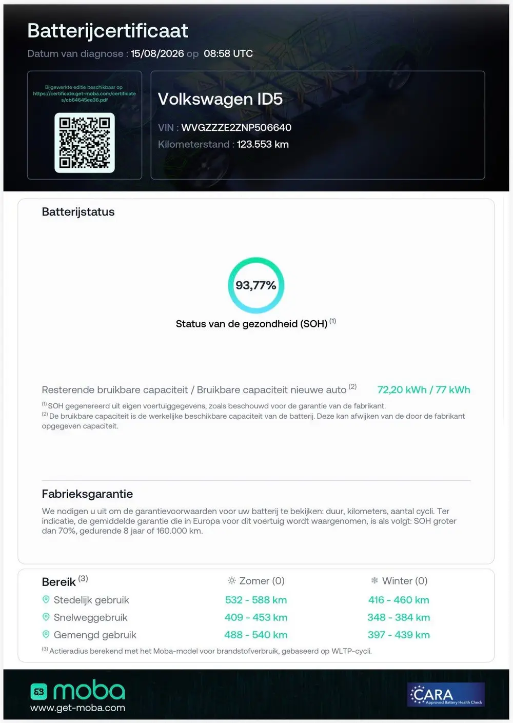 Volkswagen ID.5 Pro 77 kWh SOH 93.77%Dealer onderhouden/Eers uit 2022, foto 2