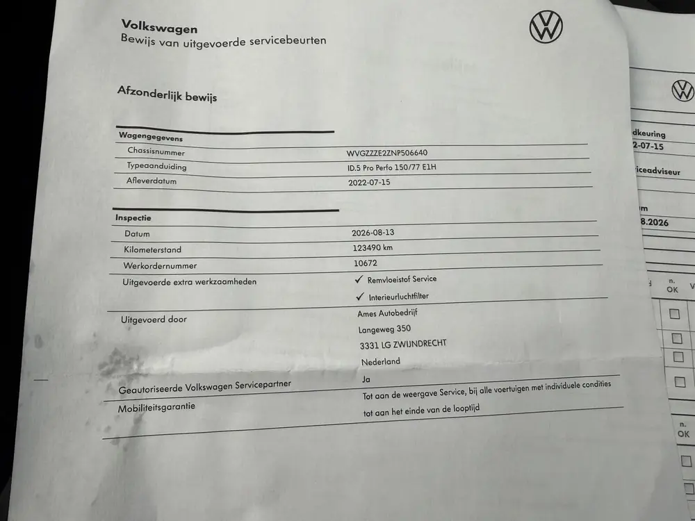 Volkswagen ID.5 Pro 77 kWh SOH 93.77%Dealer onderhouden/Eers uit 2022, foto 20