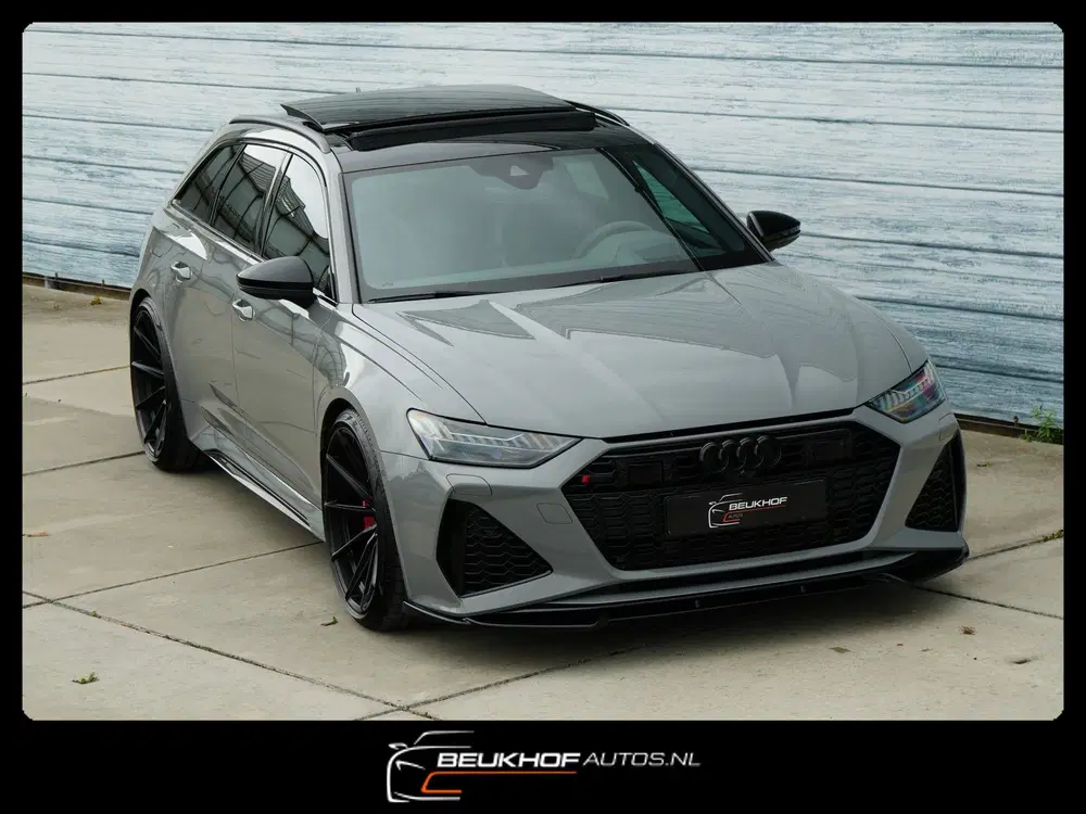 Audi RS6 4.0 TFSI Akrapovic Panorama Trekhaak Keram uit 2021, foto 16