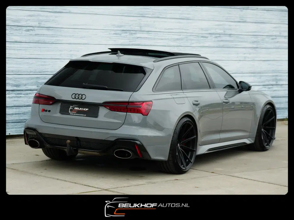 Audi RS6 4.0 TFSI Akrapovic Panorama Trekhaak Keram uit 2021, foto 19