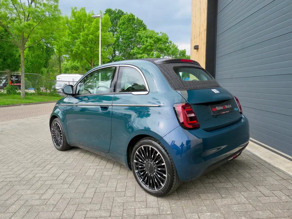 Fiat 500e La Prima 42 kWh cabrio *Carplay *Unieke kl uit 2020, foto 4