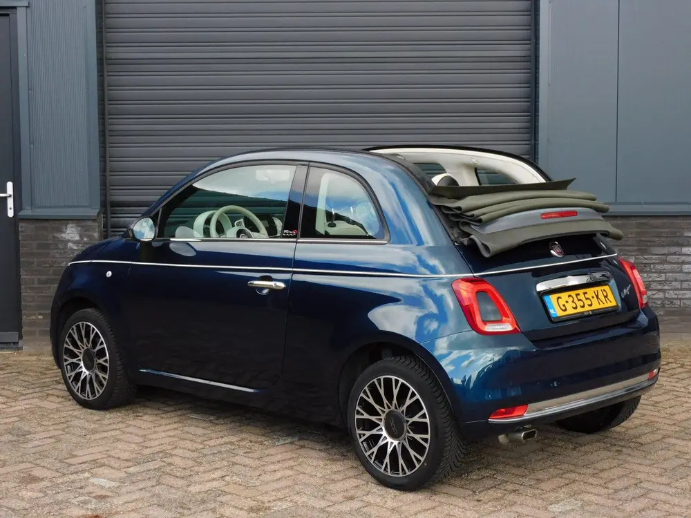 Fiat 500 1.2 Lounge CABRIO TOPSTAAT! CARPLY/ANDROID! CLIMA! uit 2019, foto 10