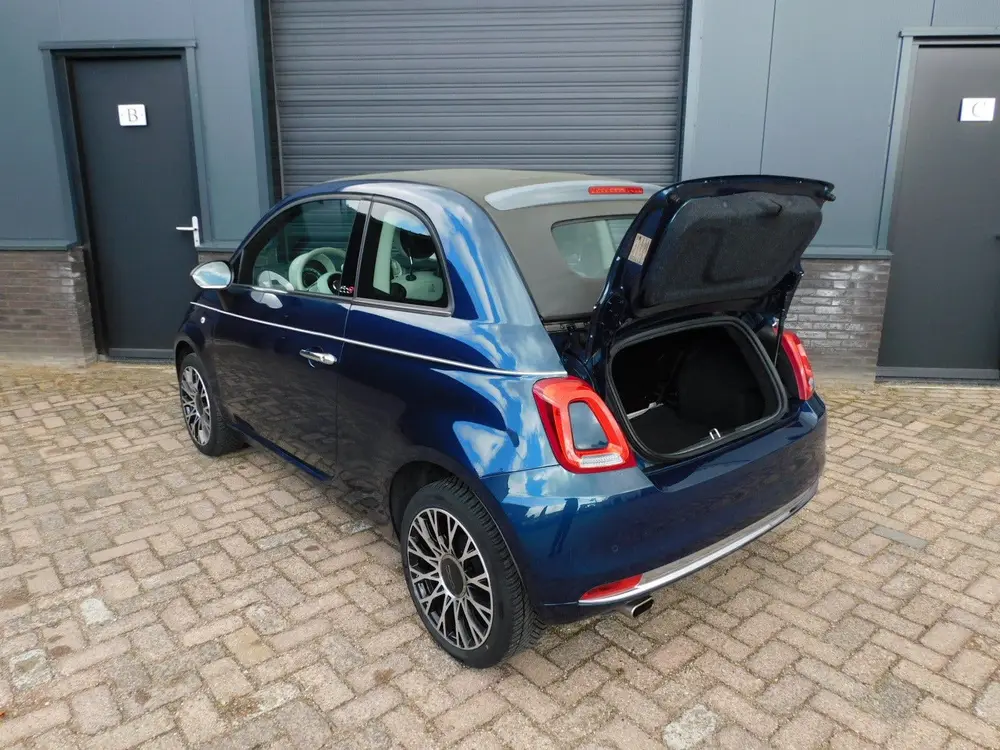 Fiat 500 1.2 Lounge CABRIO TOPSTAAT! CARPLY/ANDROID! CLIMA! uit 2019, foto 11