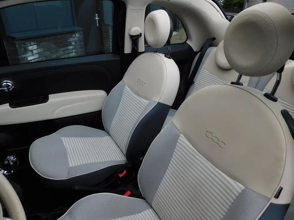 Fiat 500 1.2 Lounge CABRIO TOPSTAAT! CARPLY/ANDROID! CLIMA! uit 2019, foto 13