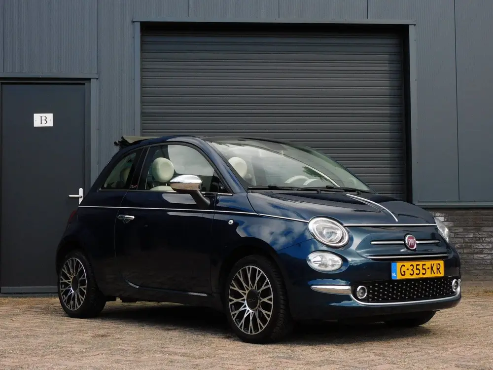 Fiat 500 1.2 Lounge CABRIO TOPSTAAT! CARPLY/ANDROID! CLIMA! uit 2019, foto 5