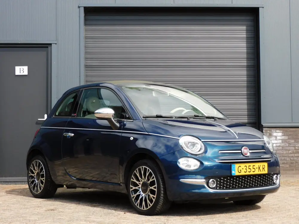 Fiat 500 1.2 Lounge CABRIO TOPSTAAT! CARPLY/ANDROID! CLIMA! uit 2019, foto 6