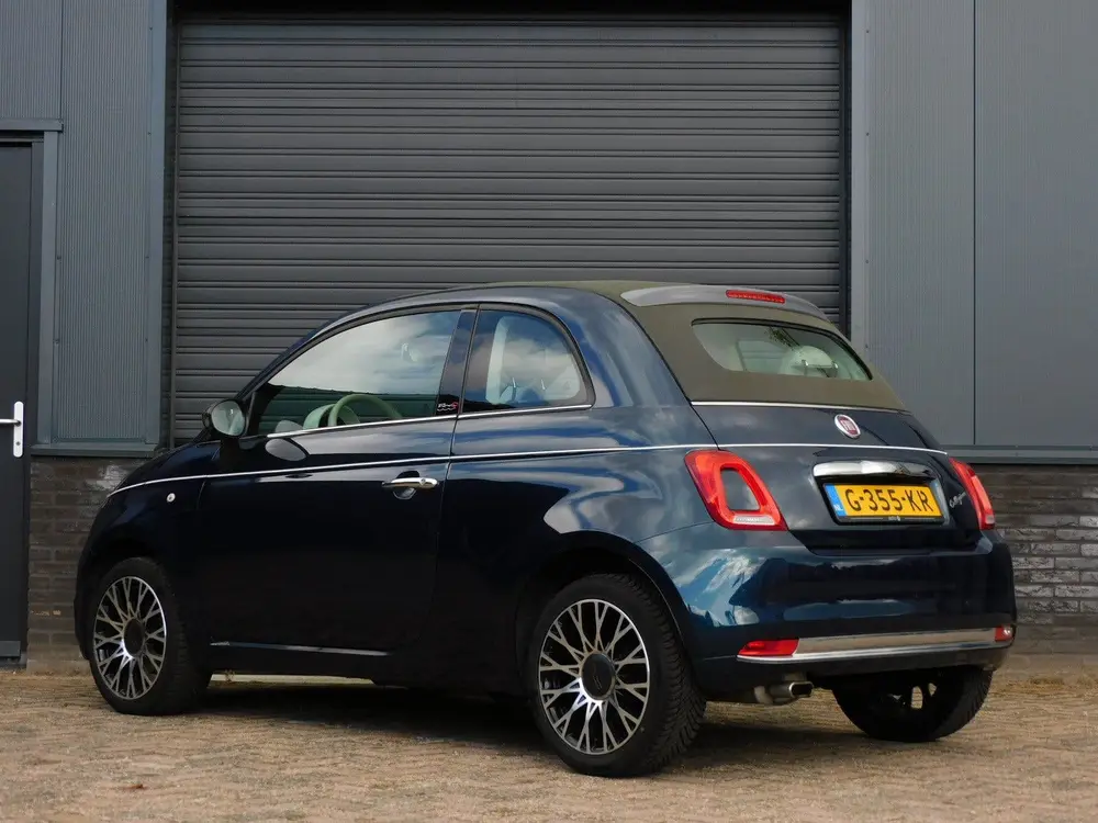 Fiat 500 1.2 Lounge CABRIO TOPSTAAT! CARPLY/ANDROID! CLIMA! uit 2019, foto 9