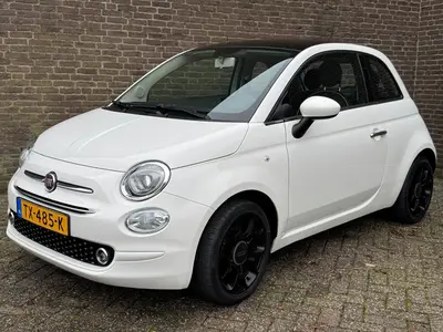 Fiat 500 1.2 Lounge Pano Carplay Clima Parkeersens OrgNL NAP uit 2019