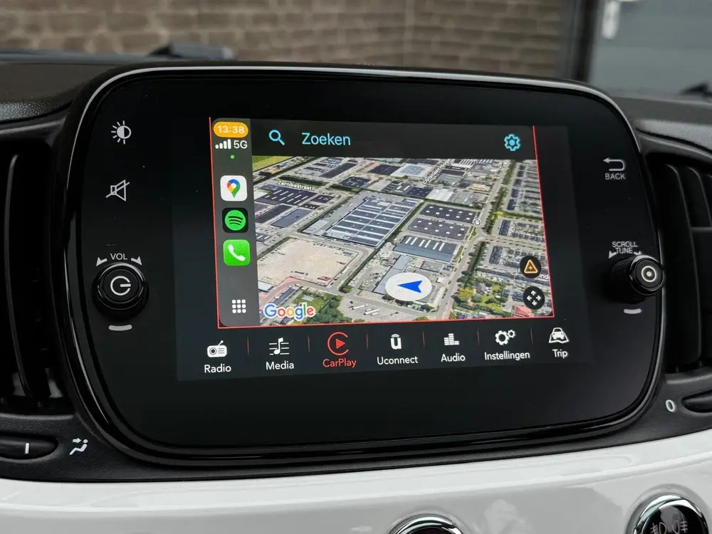 Fiat 500 1.2 Lounge Pano Carplay Clima Parkeersens OrgNL NAP uit 2019, foto 17