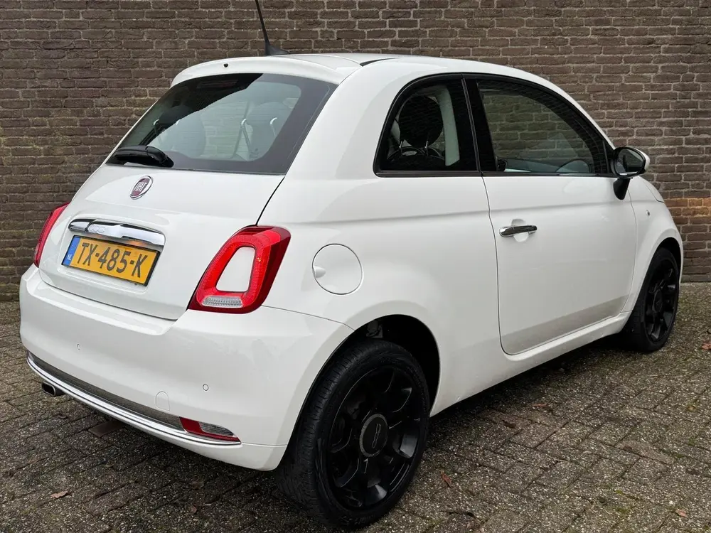 Fiat 500 1.2 Lounge Pano Carplay Clima Parkeersens OrgNL NAP uit 2019, foto 2