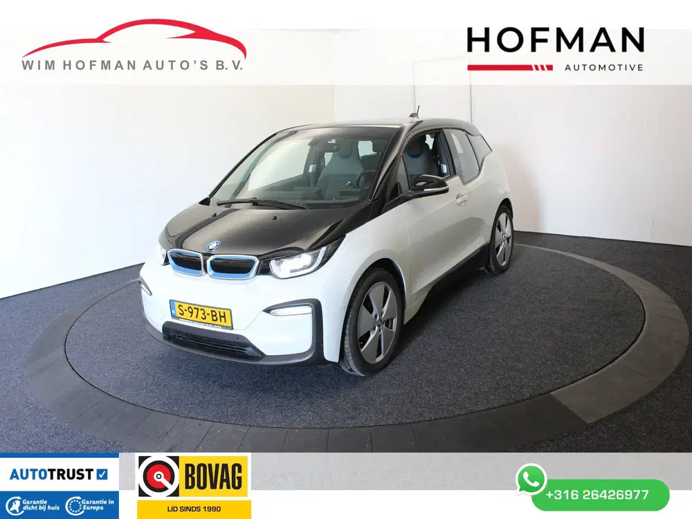 BMW i3 Exec. 120Ah 42Kwh SOH 94% Warmtepomp Camer uit 2019