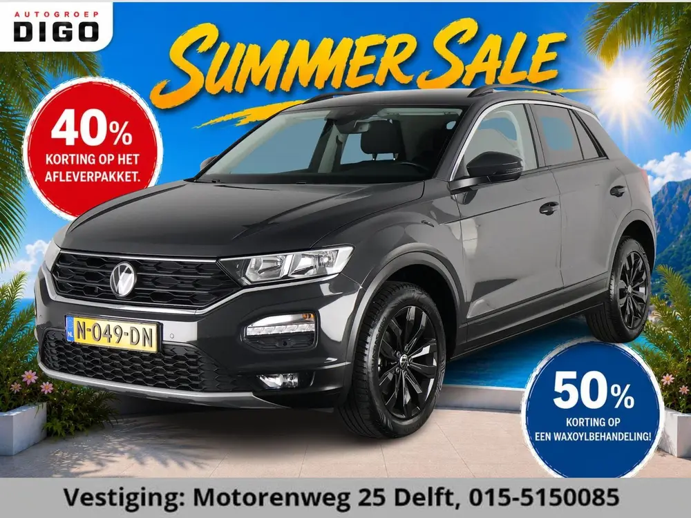 Volkswagen T-Roc 1.0 TSI STYLE 100% OH.GARANTIE TOT 10-2032* uit 2021