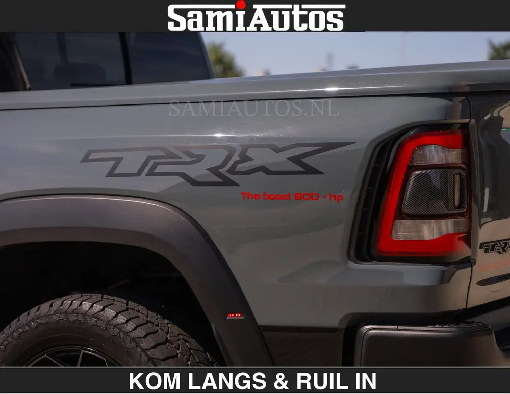 Dodge Ram TRX 6.2 V8 HELLCAT | ANVIL SPECIAL ORIGINAL COLOR uit 2021, foto 4