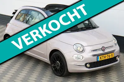 Fiat 500C 1.0 Hybrid Star Carplay Xenon Navi Cruise uit 2020