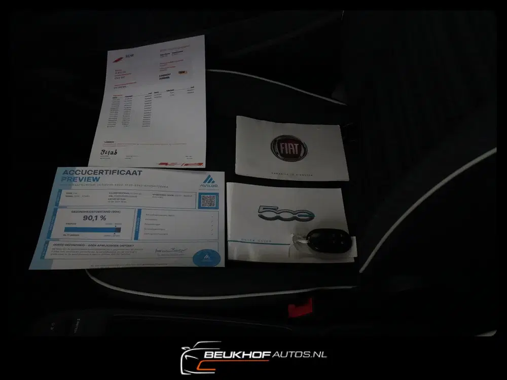 Fiat 500 42 kWh Cruise Control Stoelverwarming Soh uit 2021, foto 2