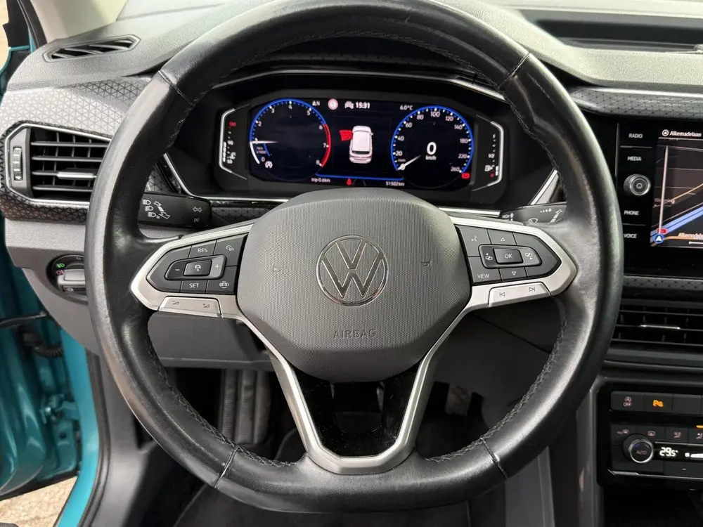 Volkswagen T-Cross 1.0 TSI R-Line virtual dash carplay uit 2020, foto 17