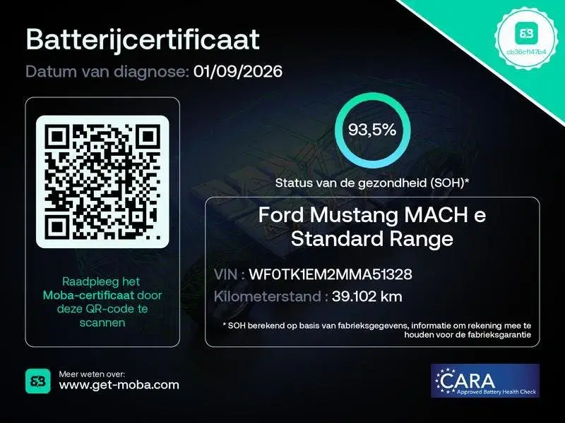 Ford Mustang Mach-E RWD 75 kWh uit 2022, foto 3