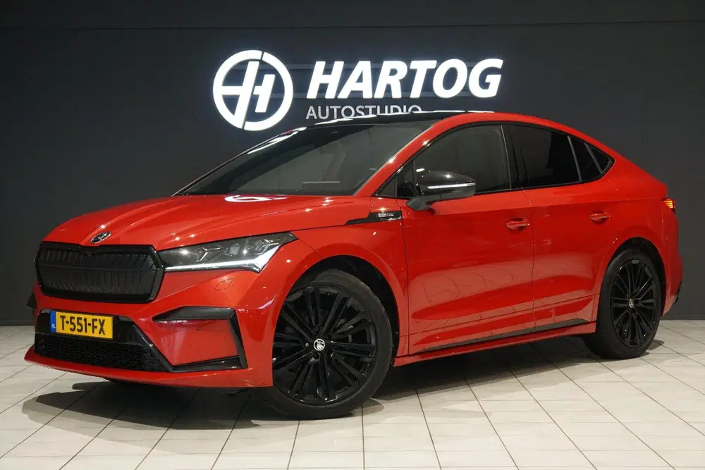 Skoda Enyaq Enyaq Coupé iV 60 Sportline + PANORAMA uit 2023