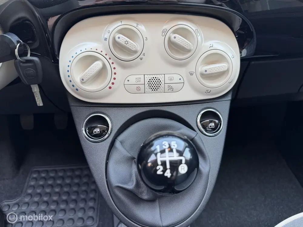 Fiat 500C 1.2 Lounge CABRIO*AIRCO*CRUISE*PDC* uit 2019, foto 13