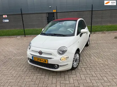 Fiat 500 1.2 Cabrio *Navigatie-ECC Airco-Cruise* uit 2019
