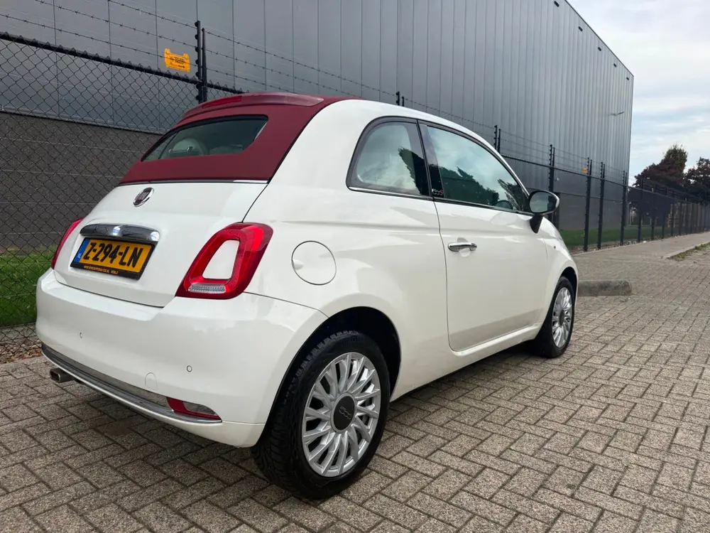 Fiat 500 1.2 Cabrio *Navigatie-ECC Airco-Cruise* uit 2019, foto 15