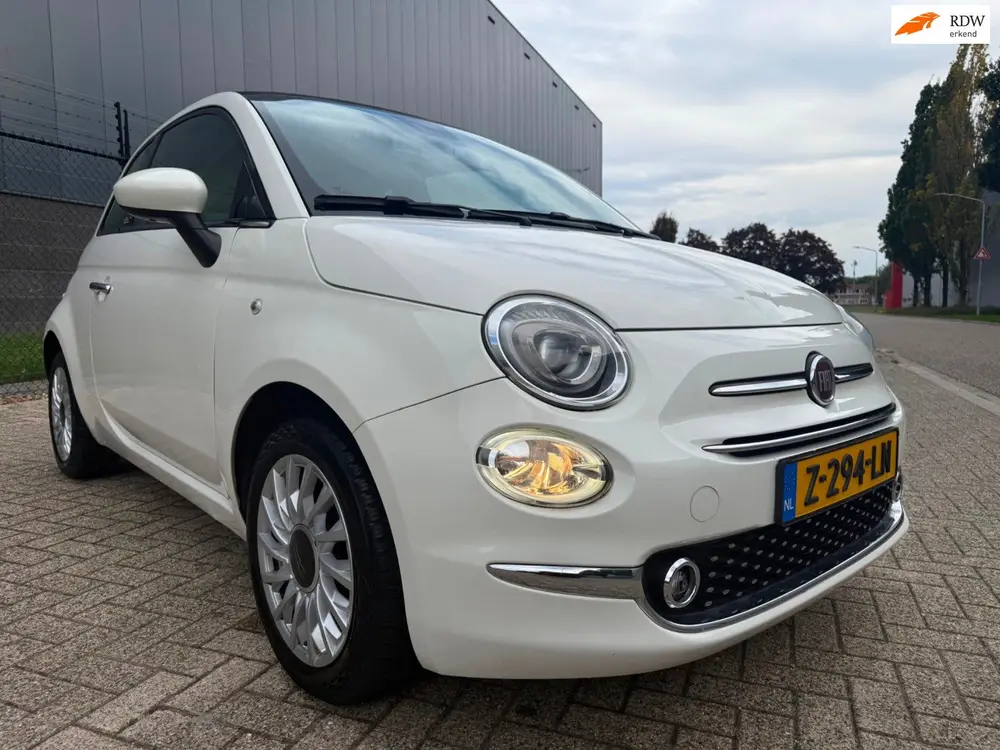 Fiat 500 1.2 Cabrio *Navigatie-ECC Airco-Cruise* uit 2019, foto 19