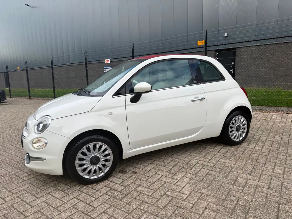 Fiat 500 1.2 Cabrio *Navigatie-ECC Airco-Cruise* uit 2019, foto 2