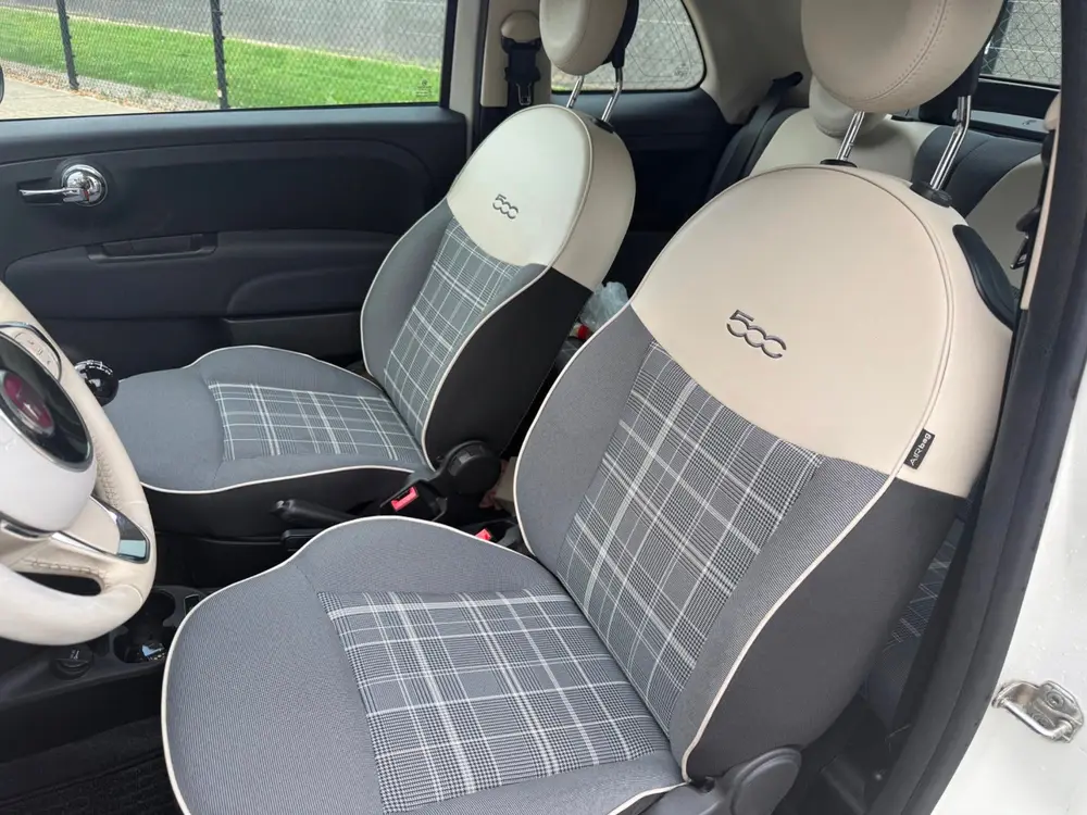 Fiat 500 1.2 Cabrio *Navigatie-ECC Airco-Cruise* uit 2019, foto 6