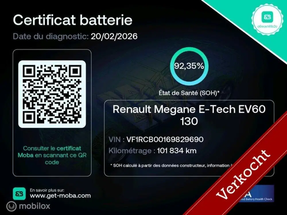Renault Megane Mégane E-Tech EV60 Optimum Charge Evolutio uit 2022, foto 3