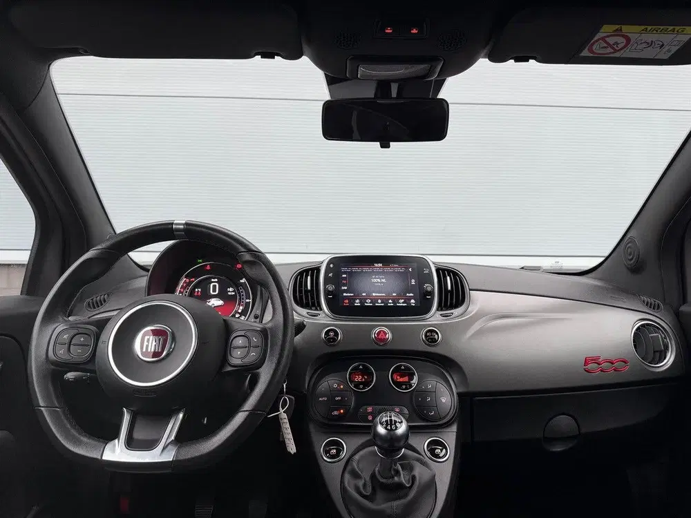 Fiat 500C Cabrio 70 pk Hybrid Sport Apple Carplay uit 2022, foto 14
