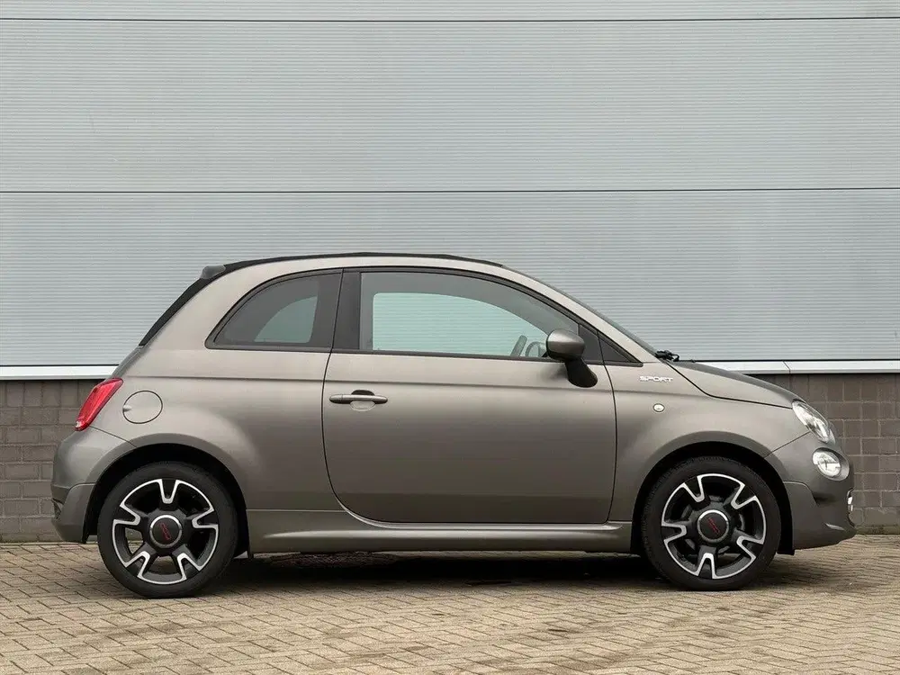 Fiat 500C Cabrio 70 pk Hybrid Sport Apple Carplay uit 2022, foto 5