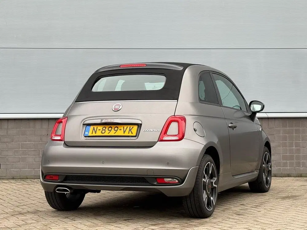 Fiat 500C Cabrio 70 pk Hybrid Sport Apple Carplay uit 2022, foto 7