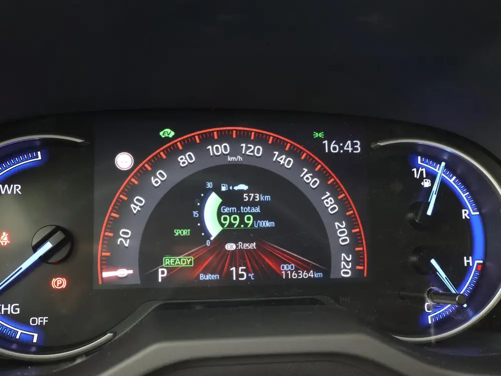 Toyota RAV4 2.5 HYBRID 218 PK NIEUW MODEL + ADAPTIVE CRUISE uit 2019, foto 11