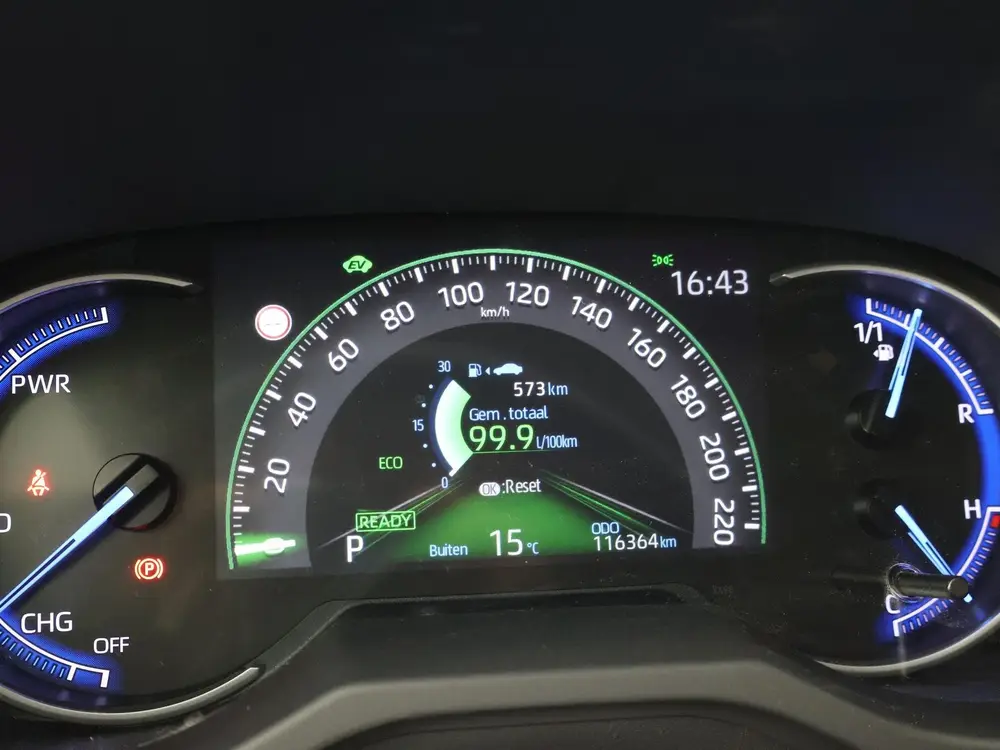 Toyota RAV4 2.5 HYBRID 218 PK NIEUW MODEL + ADAPTIVE CRUISE uit 2019, foto 12