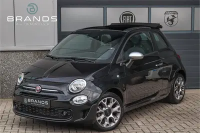 Fiat 500C 1.2 Rockstar Carplay Climate Leder Garanti uit 2020