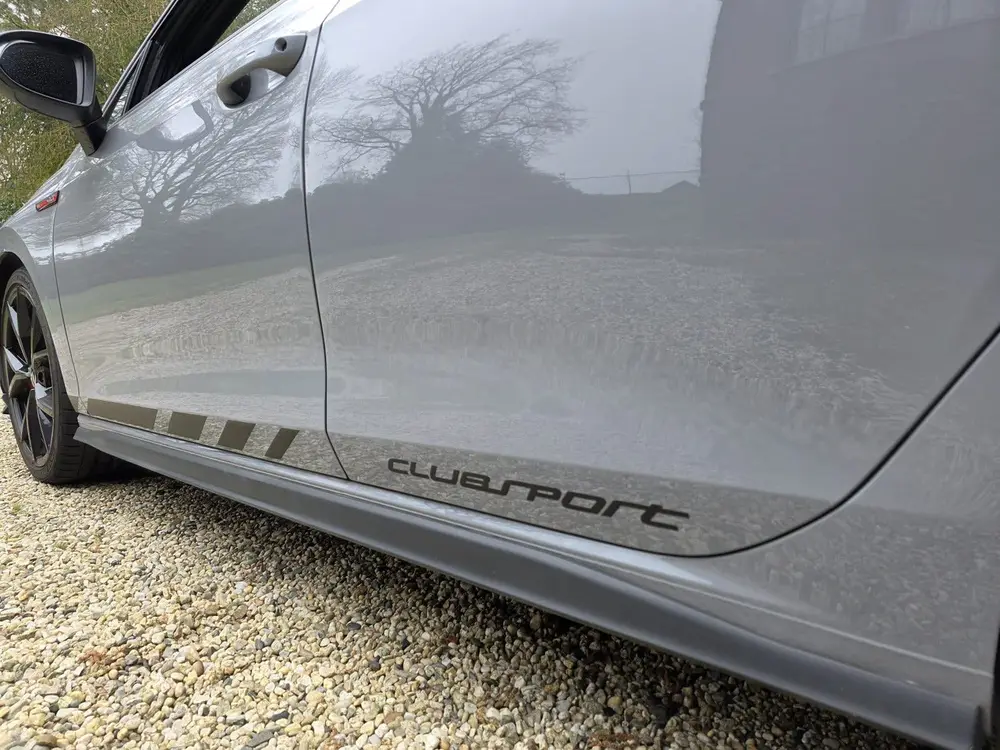Volkswagen Golf nette golf 8 gti clubsport nardo grey uit 2021, foto 13
