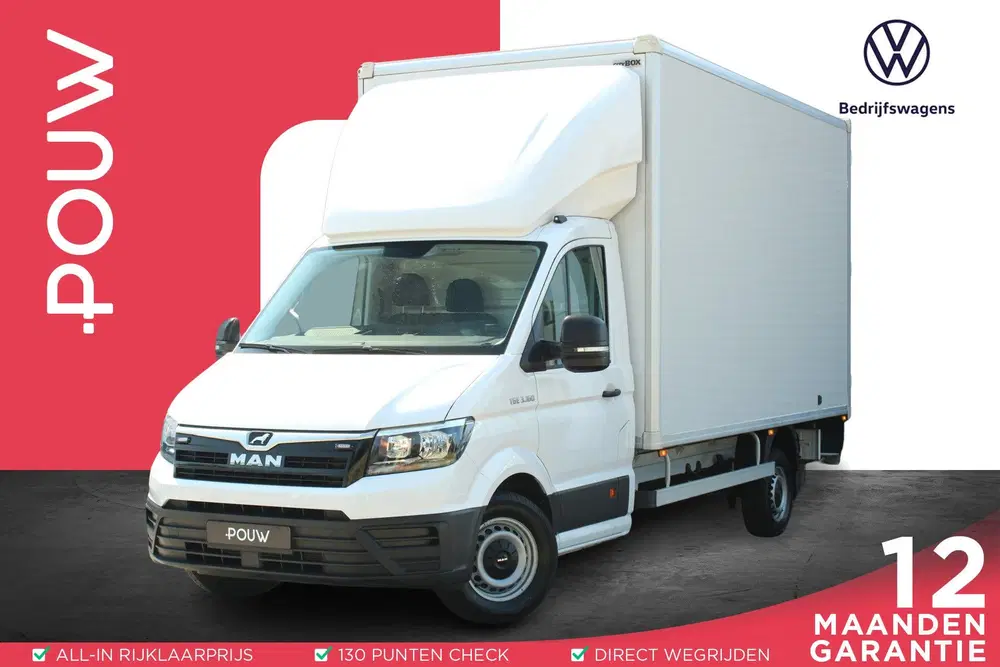 MAN TGE 35 2.0 163pk AUT L4 Bakwagen uit 2024