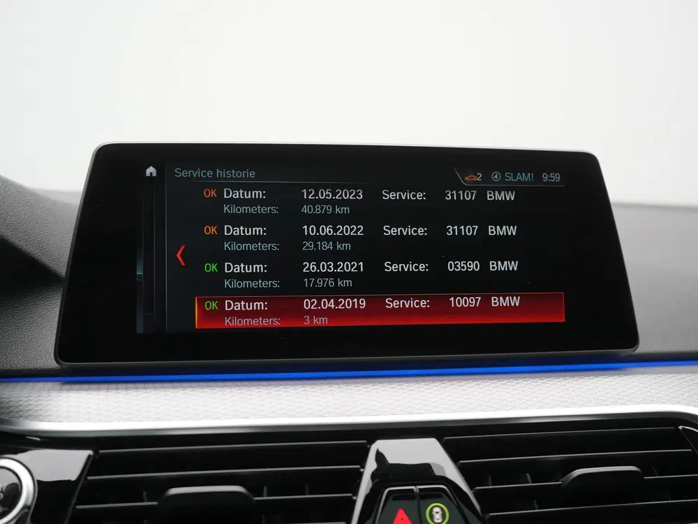 BMW 5-serie 5 Serie Touring 520i M Sport 184pk Dealer uit 2019, foto 10