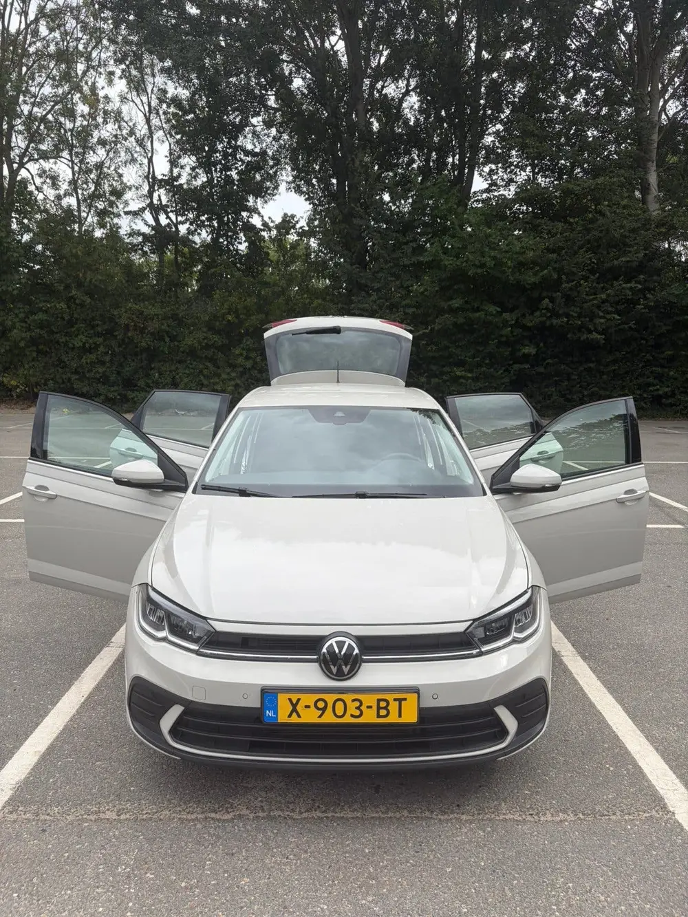 Volkswagen Polo 1.0 TSI 95pk Dsg-7 2023 Grijs uit 2023, foto 13