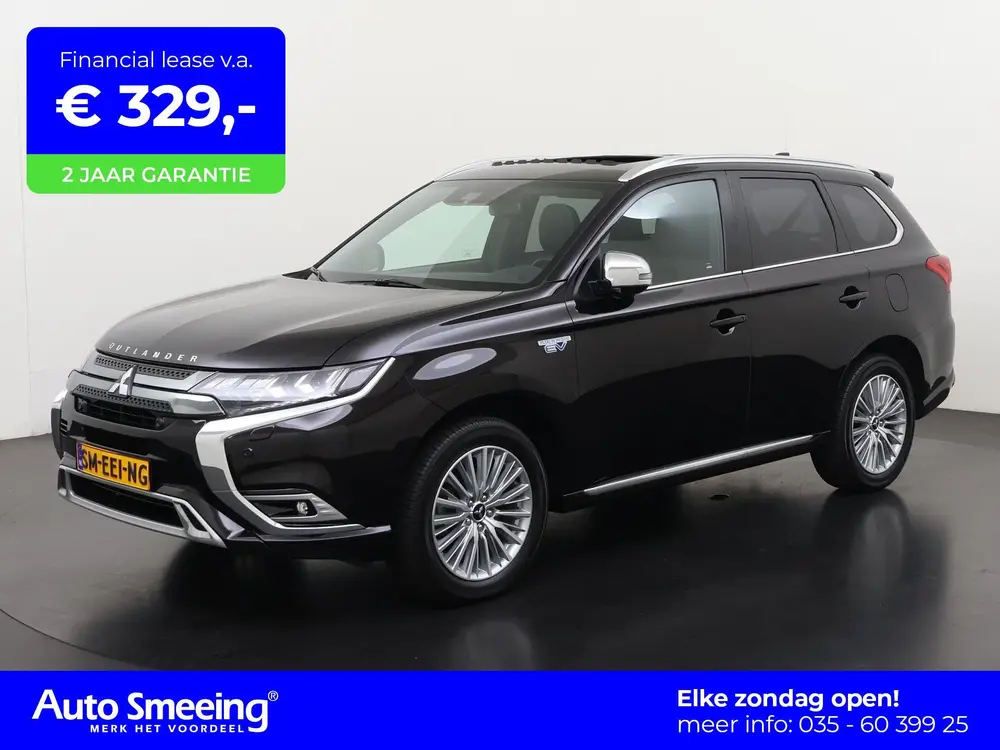 Mitsubishi Outlander 2.4 PHEV Instyle | Schuifdak | Leder | uit 2019