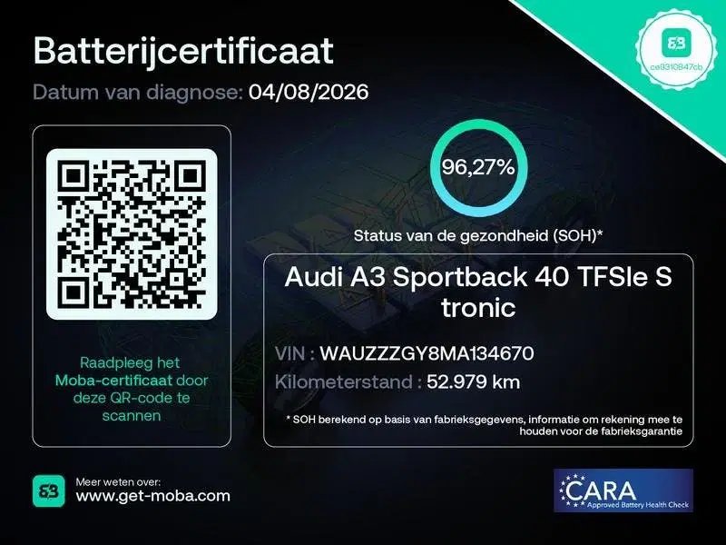 Audi A3 40 TFSIe Advanced uit 2021, foto 5