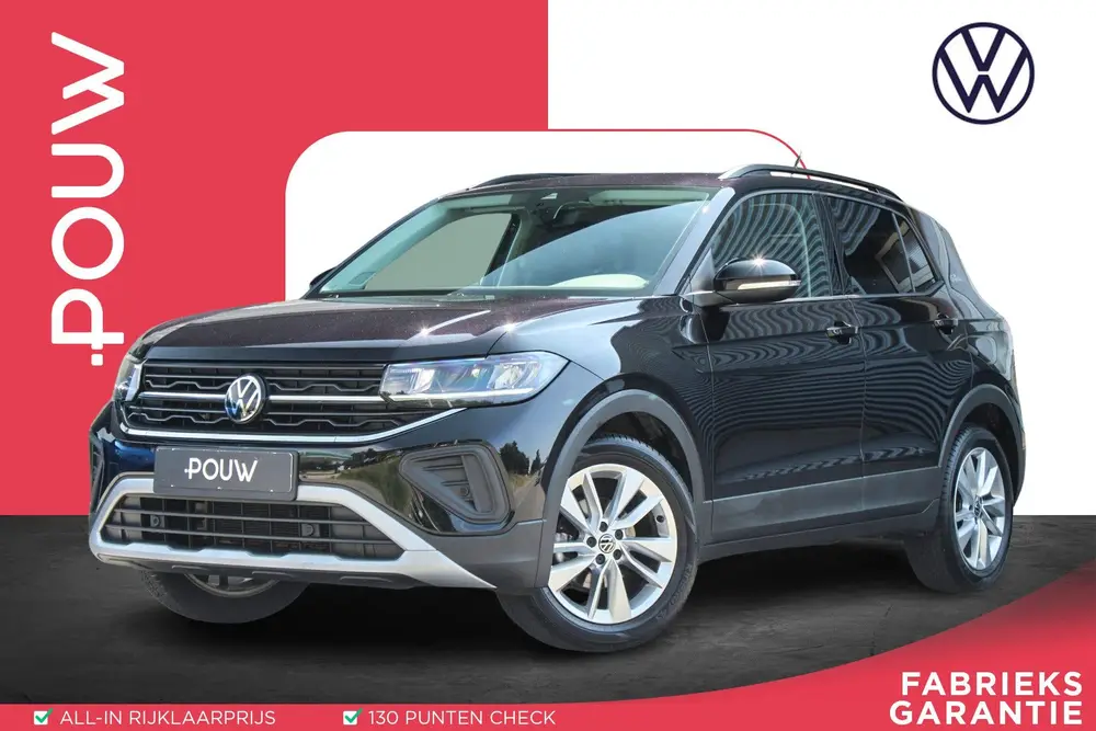 Volkswagen T-Cross 1.0 TSI 95pk Life "Goal" | Draadloos CarP uit 2025
