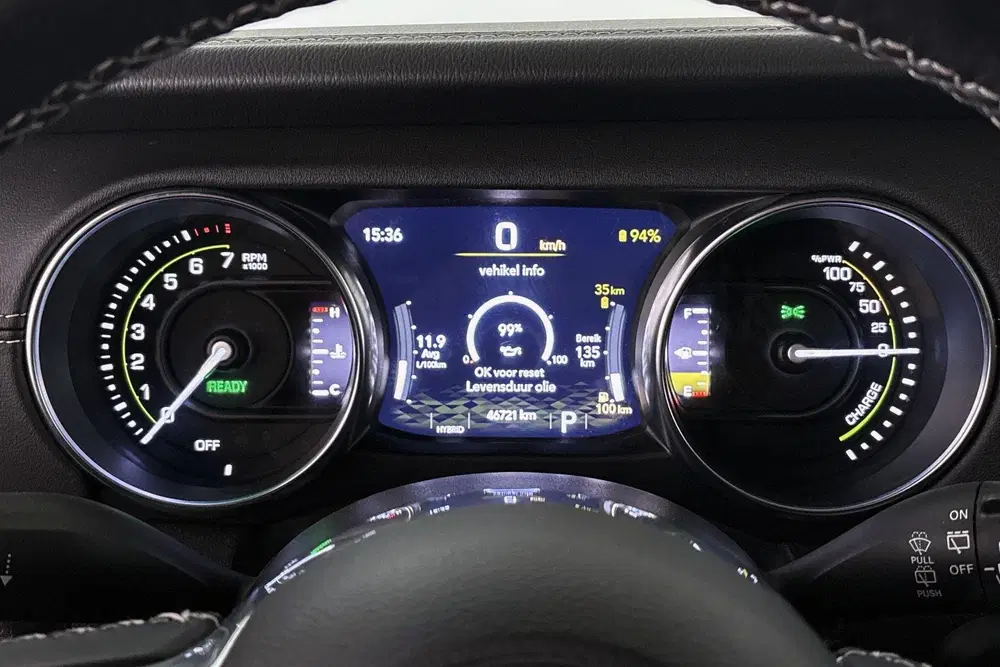 Jeep Wrangler 4xe 380 Sahara NL Auto Leder Stoel-S uit 2022, foto 11