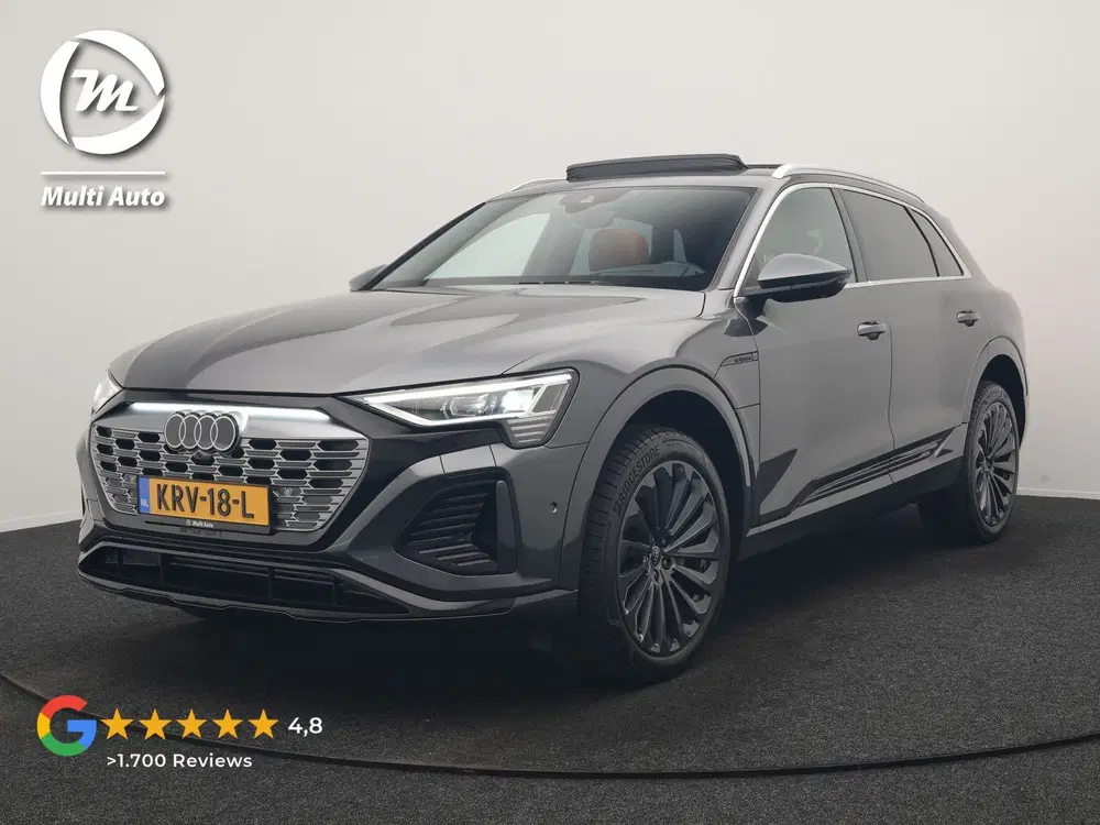 Audi Q8 e-tron 50 quattro S Line 95 kWh 340pk Dealer O.H uit 2024