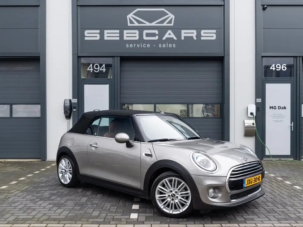 Mini Cabrio Cabrio 1.5 Cooper Chili AUTOMAAT, CHESTER LEDER, SPORTS uit 2019, foto 4