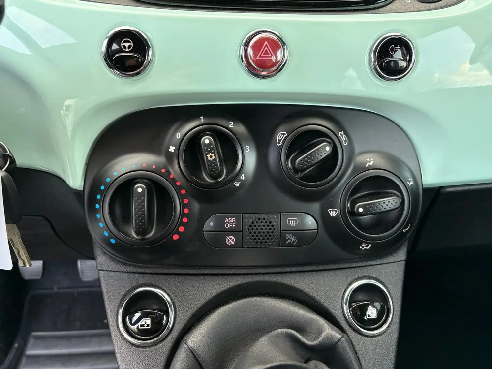Fiat 500 CABRIO 1.2 Star Verde Lattementa Apple AIRCO LMV uit 2019, foto 13