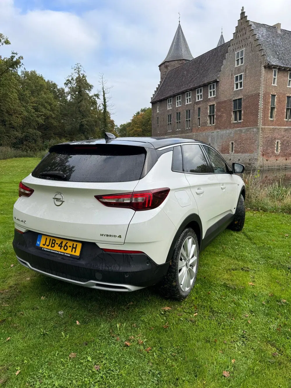 Opel Grandland X 1.6 Turbo Hybrid4 300pk 4x4 Aut 2020 Wit uit 2020, foto 5