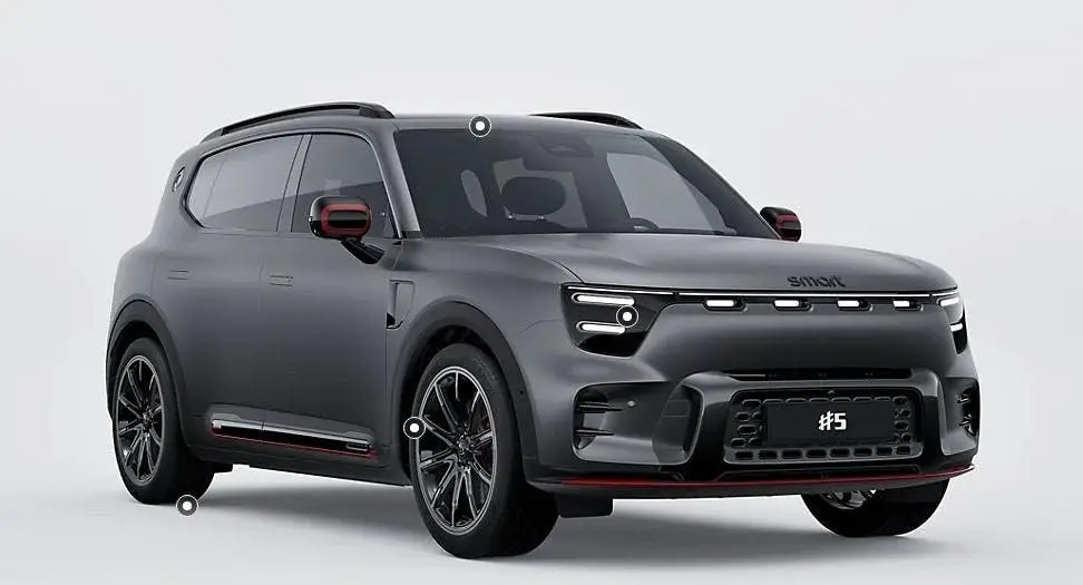 Smart #5 Brabus 100 kWh uit 2026, foto 3