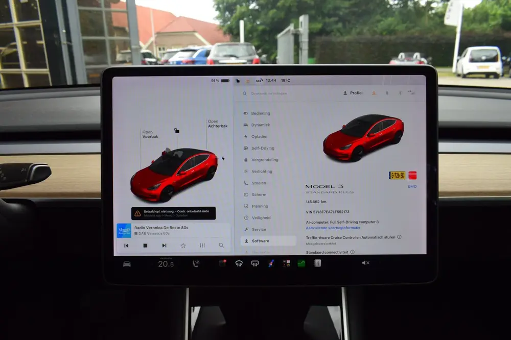 Tesla Model 3 Standard RWD Plus 60 kWh 85% SOH uit 2019, foto 13