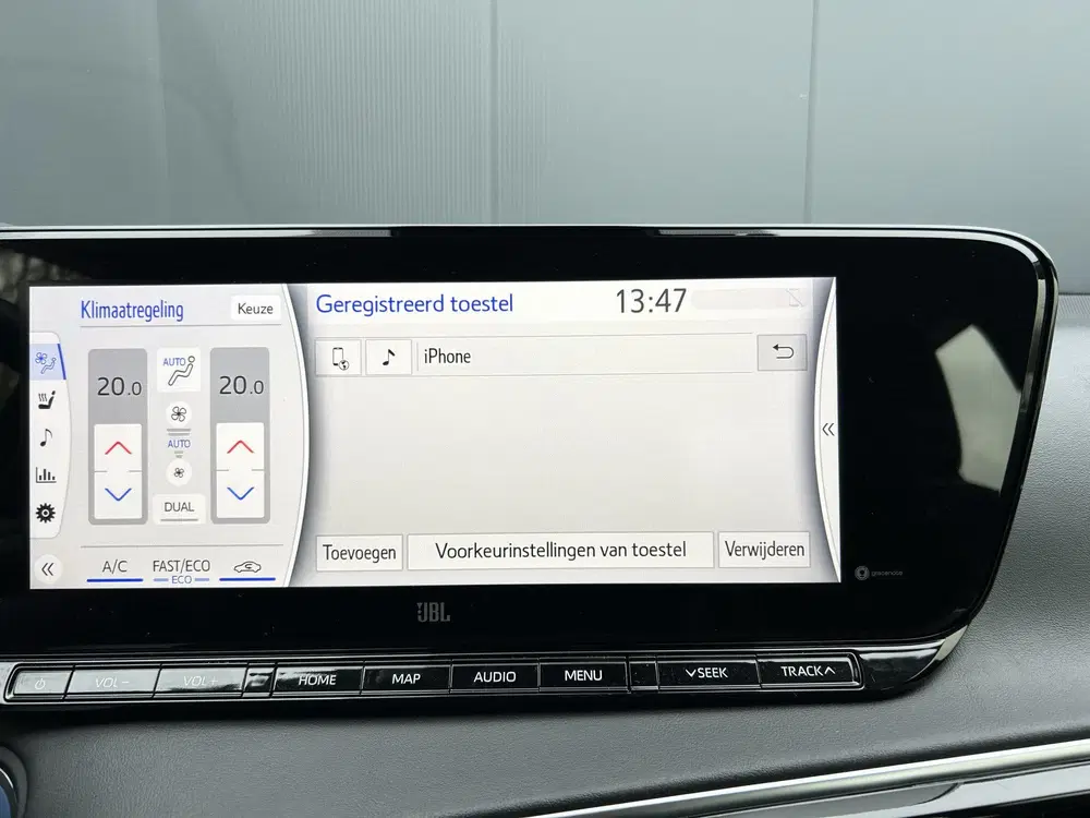 Toyota Mirai WATERSTOF H2 DYNAMIC JBL AUDIO APPLE CARPL uit 2022, foto 12